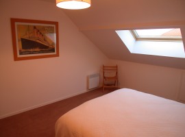 La chambre à un lit double